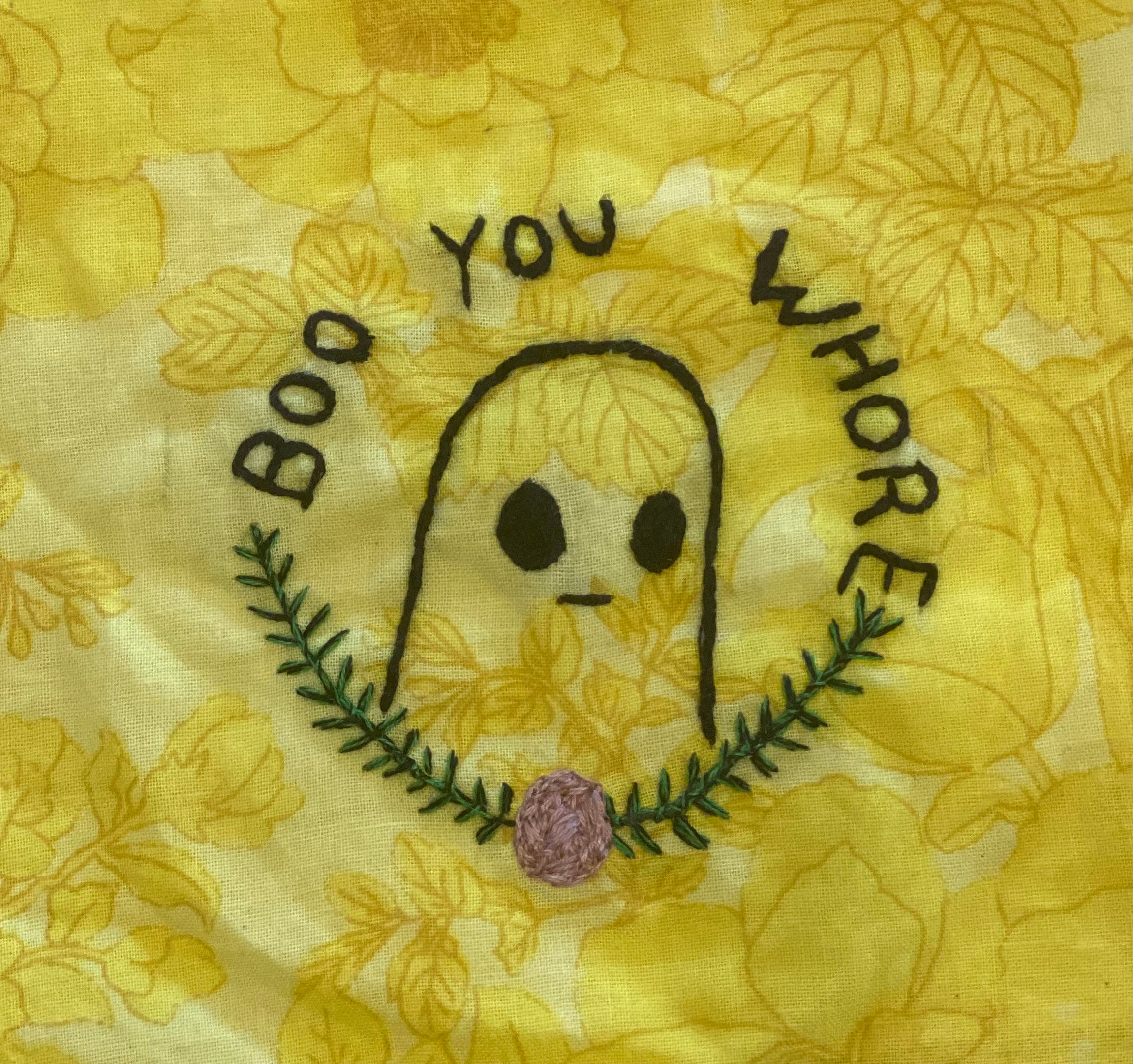 Custom Embroidered Hoop