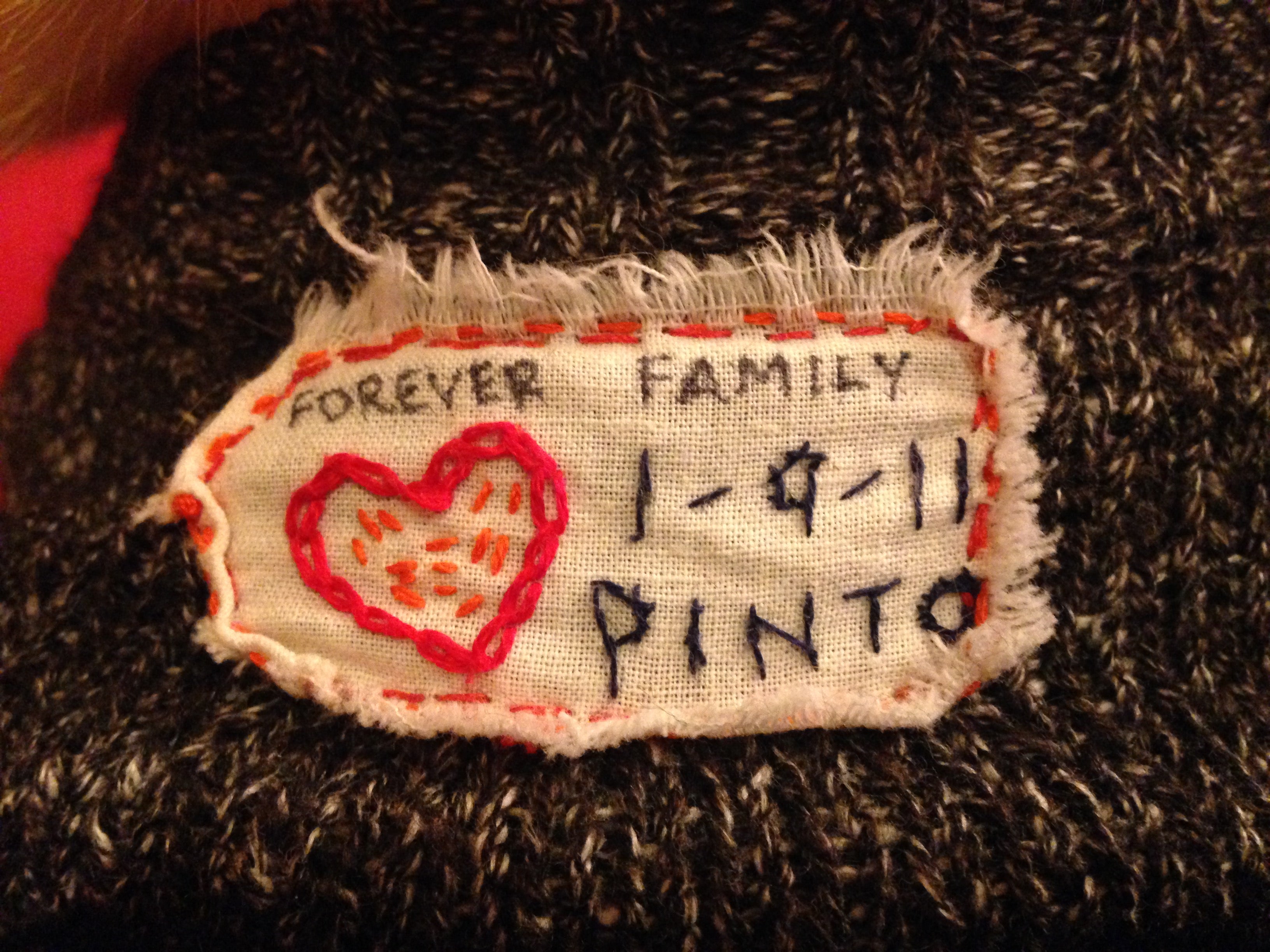 Custom Embroidered Hoop
