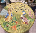 Hand-Painted Stool