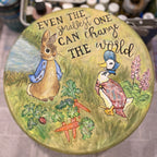 Hand-Painted Stool