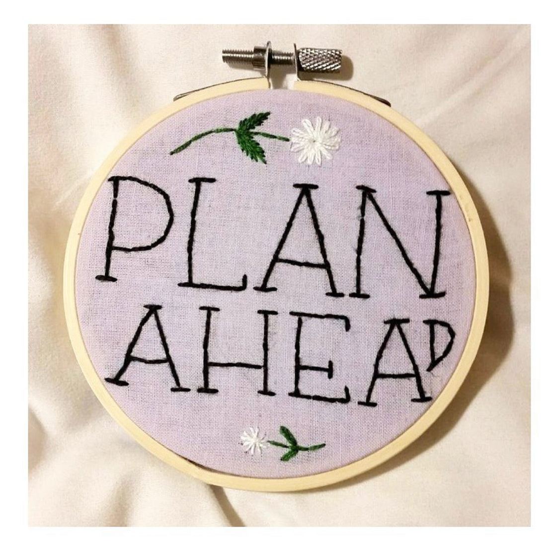 Custom Embroidered Hoop