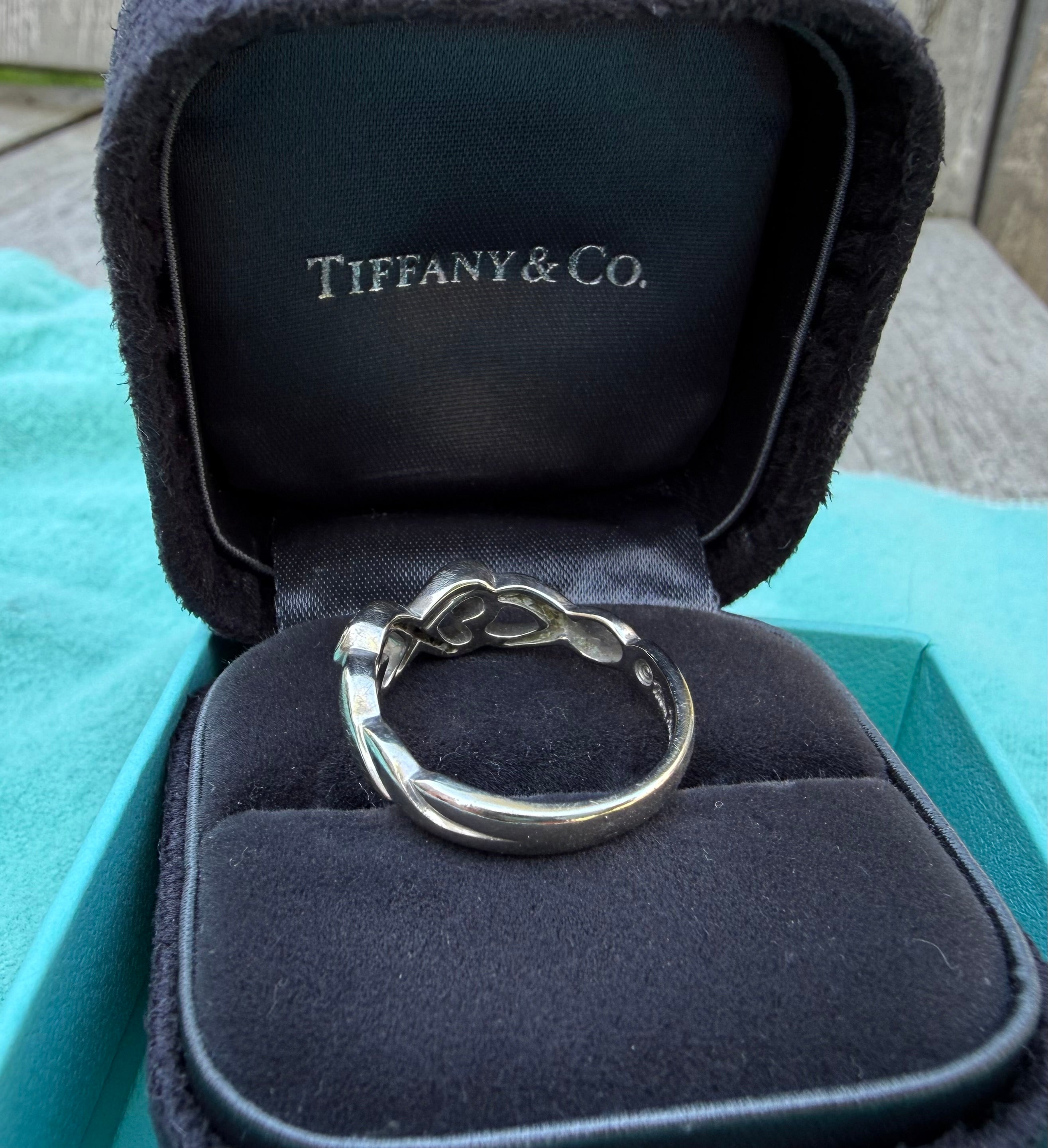 Tiffany & Co. Double Heart Loving Ring