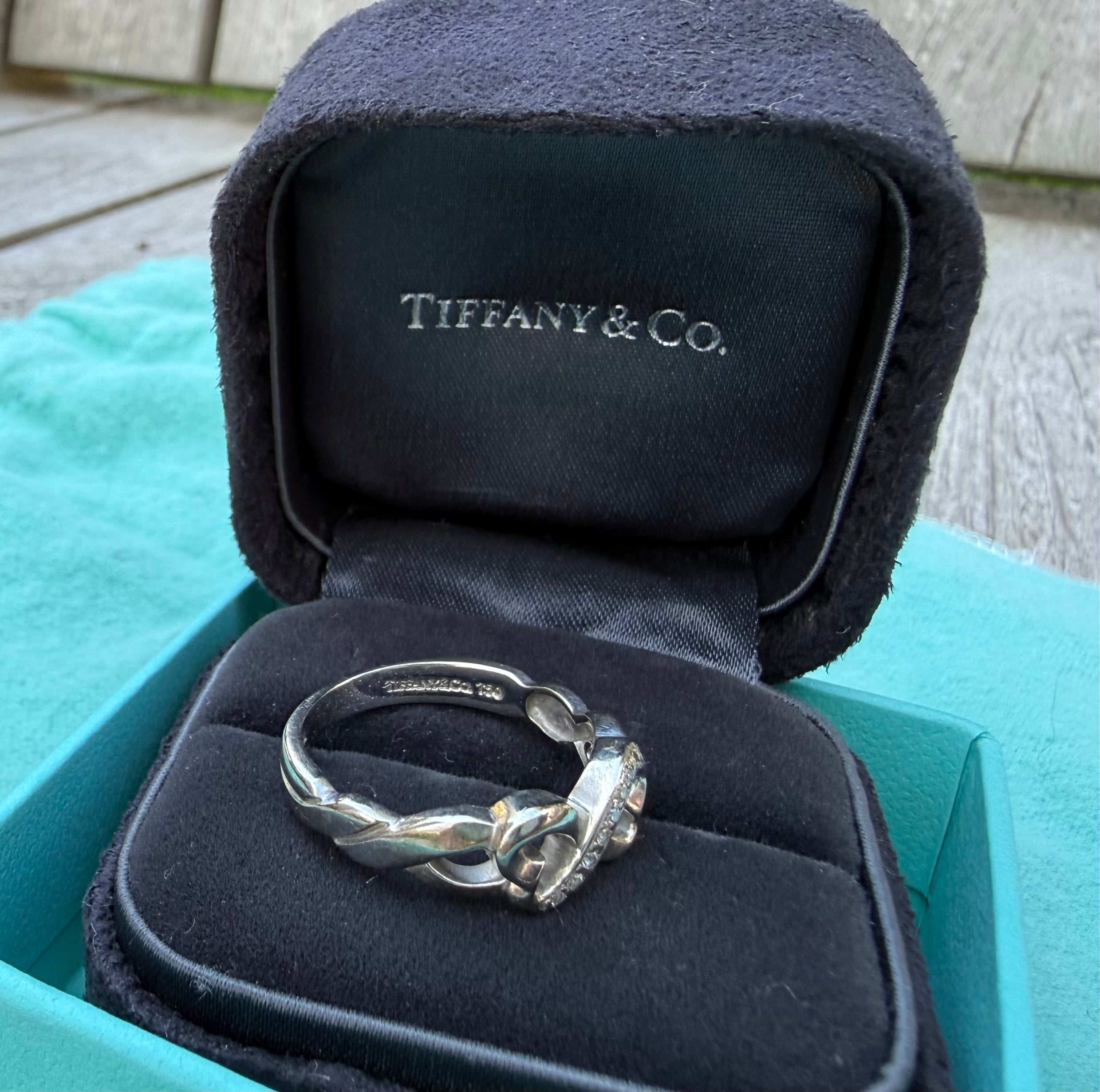 Tiffany & Co. Double Heart Loving Ring