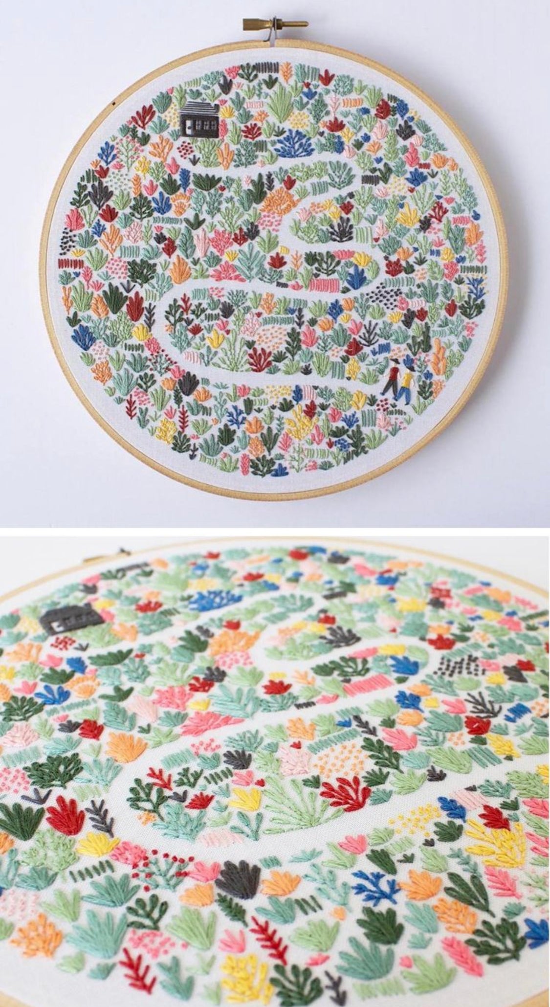 Custom Embroidered Hoop