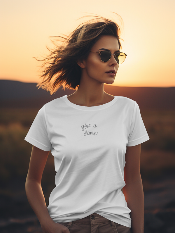 GIVE A DAMN Tee